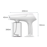 Fogger 340ml trigger sprayer pack rechargable battery pesticides foliar sprays - 1