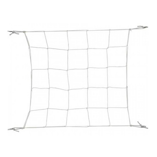 Tent Scrog Net 150x150cm - HydroAxis stretch netting - white small 3.5inch 85-90mm squares