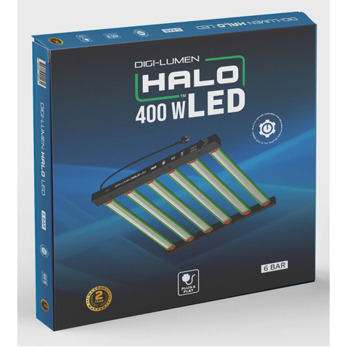 Digi-Lumen Halo 400w LED grow light - suits up to 1m x 1m area