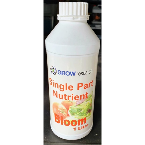 Single Part Bloom 1L Grow Research Single Part Bloom 1Ltr one part